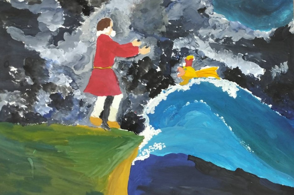 Рассердилась золотая рыбка