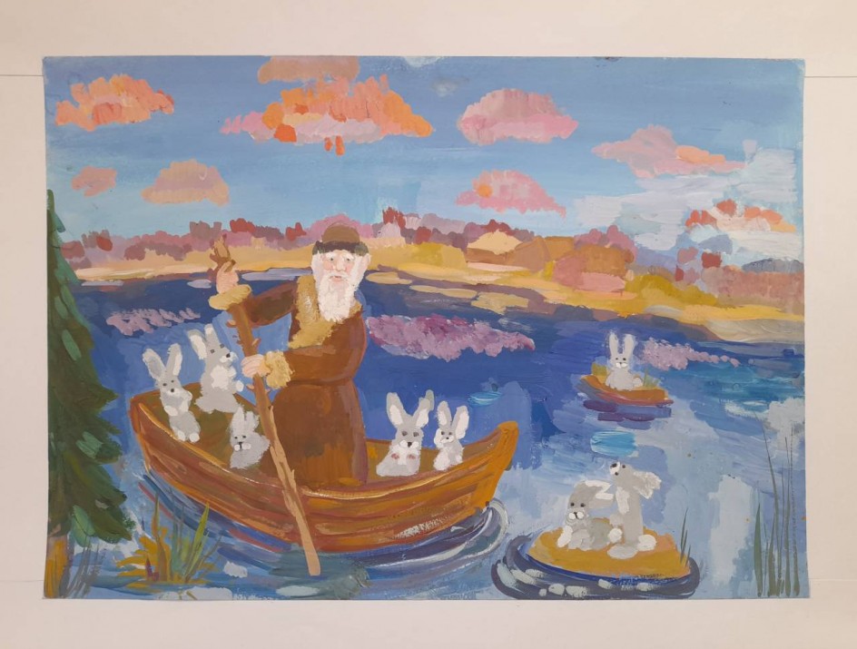 Дед Мазай и зайцы