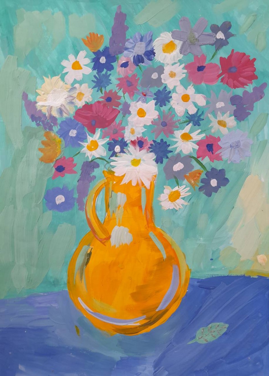 Цветы в вазе