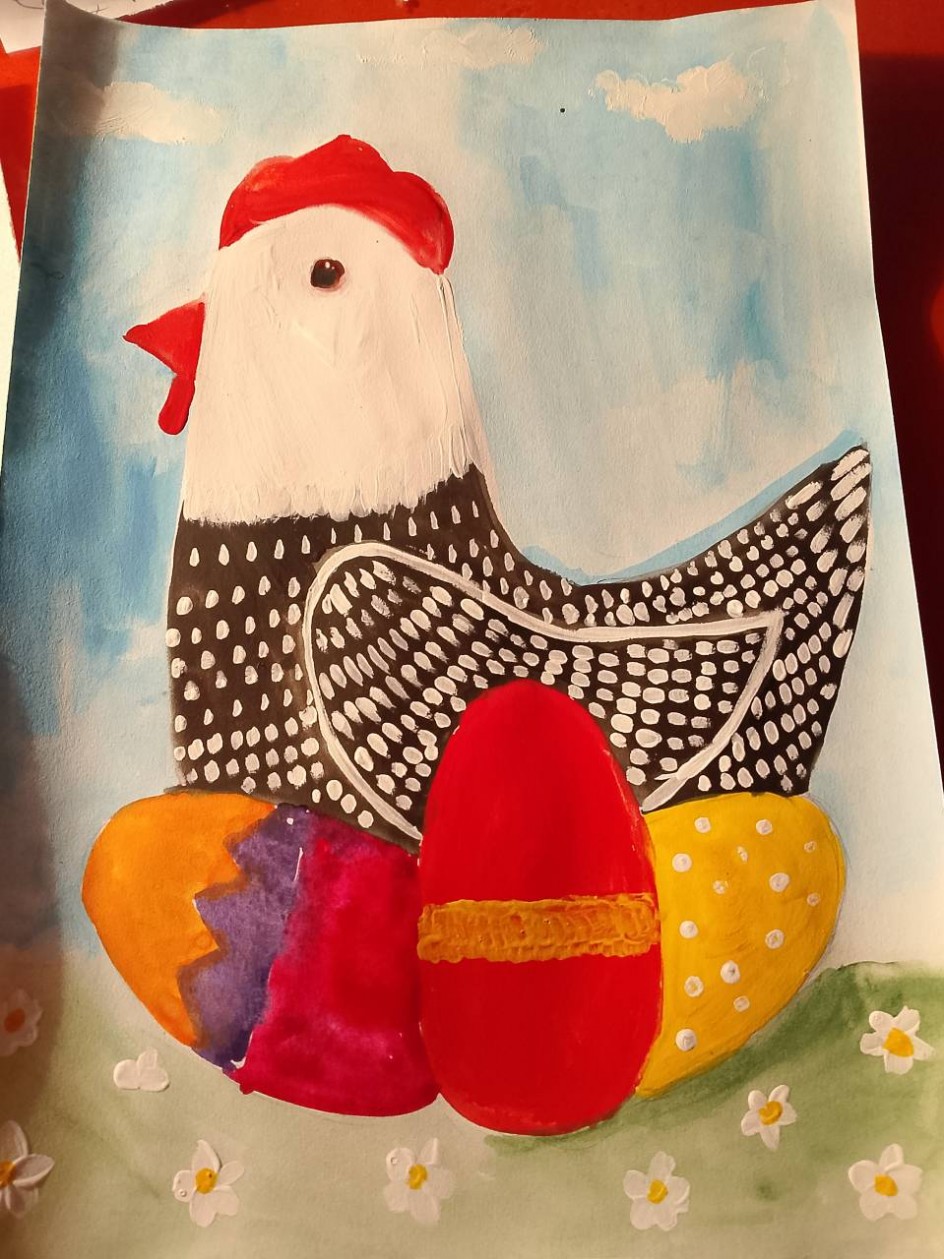 Пасха. Курочка
