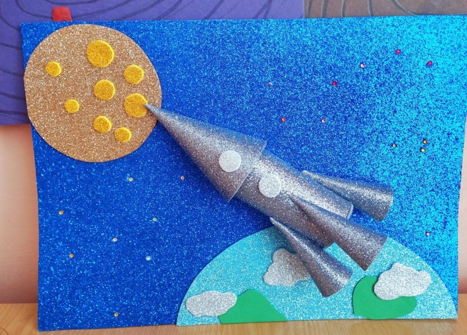 Полёт на луну.