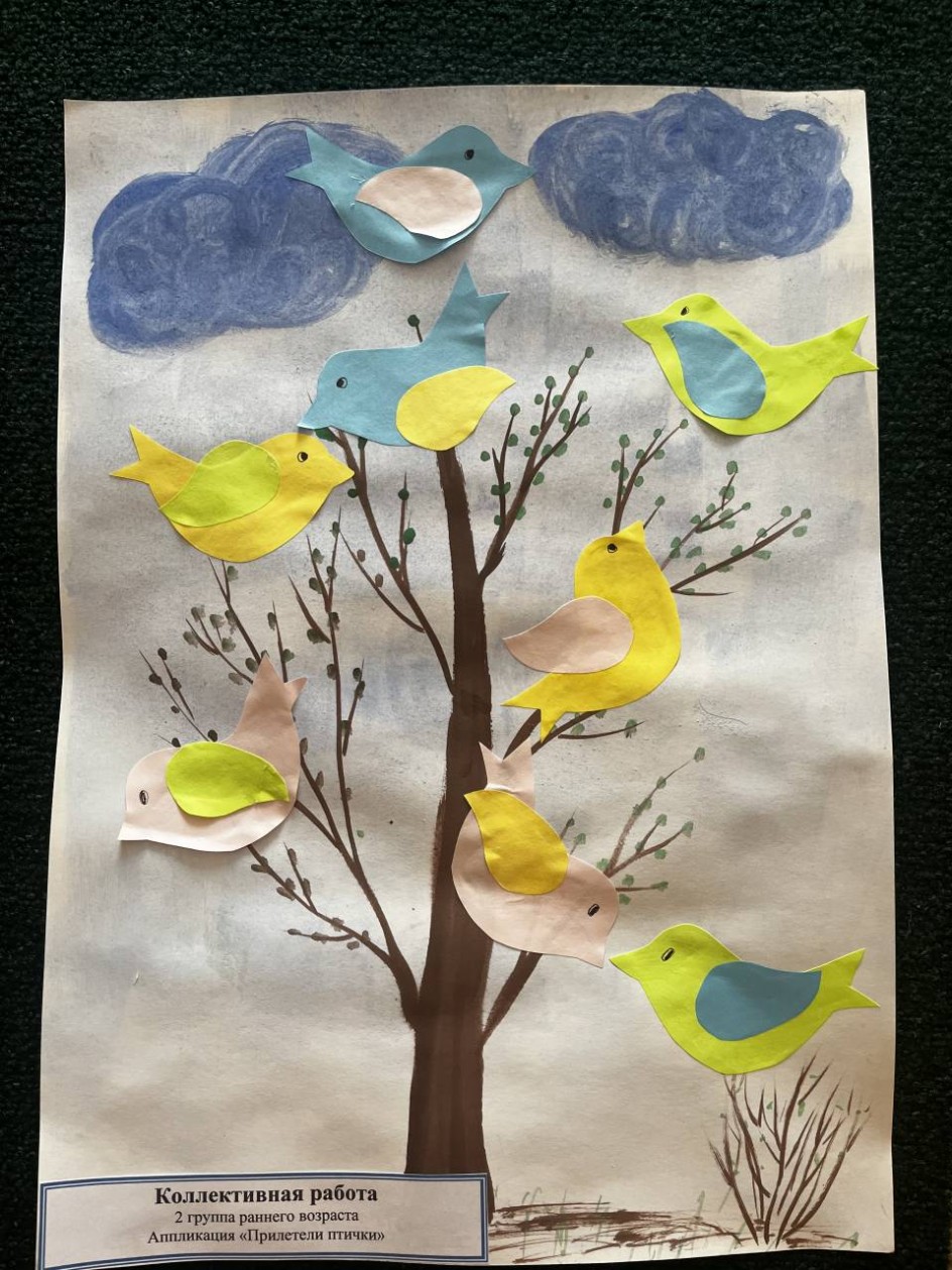 Прилетели птички