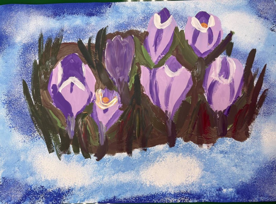 Первые цветы