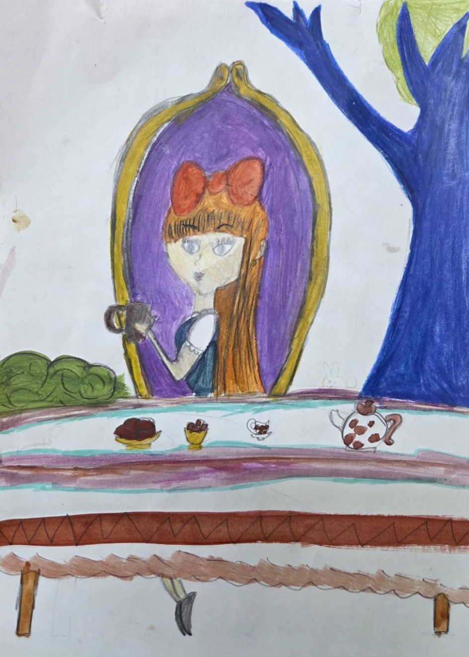 Алиса в стране чудес.