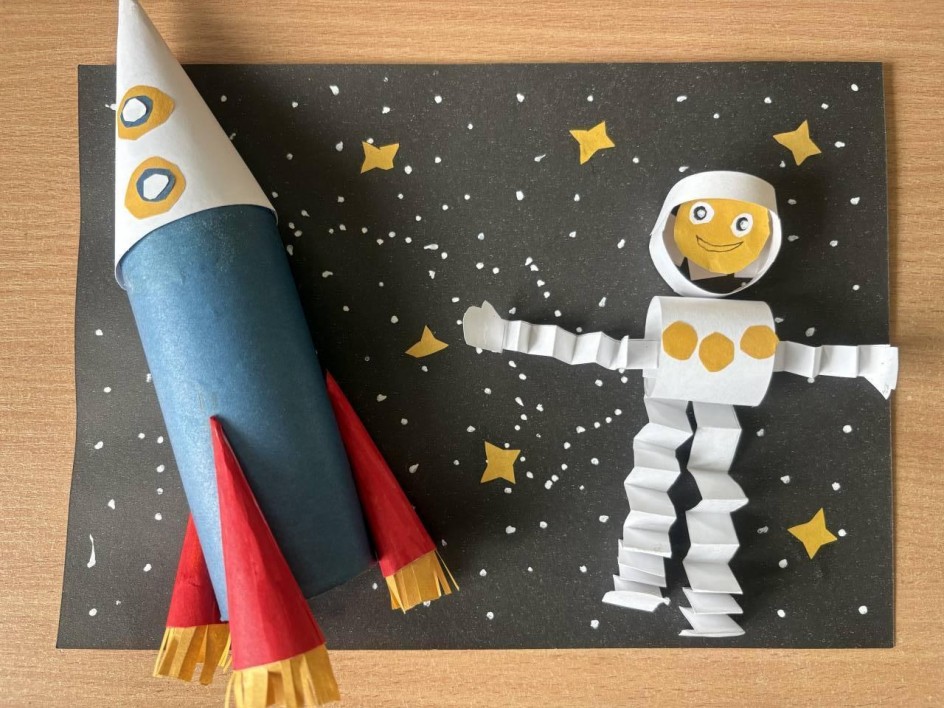 В открытом космосе