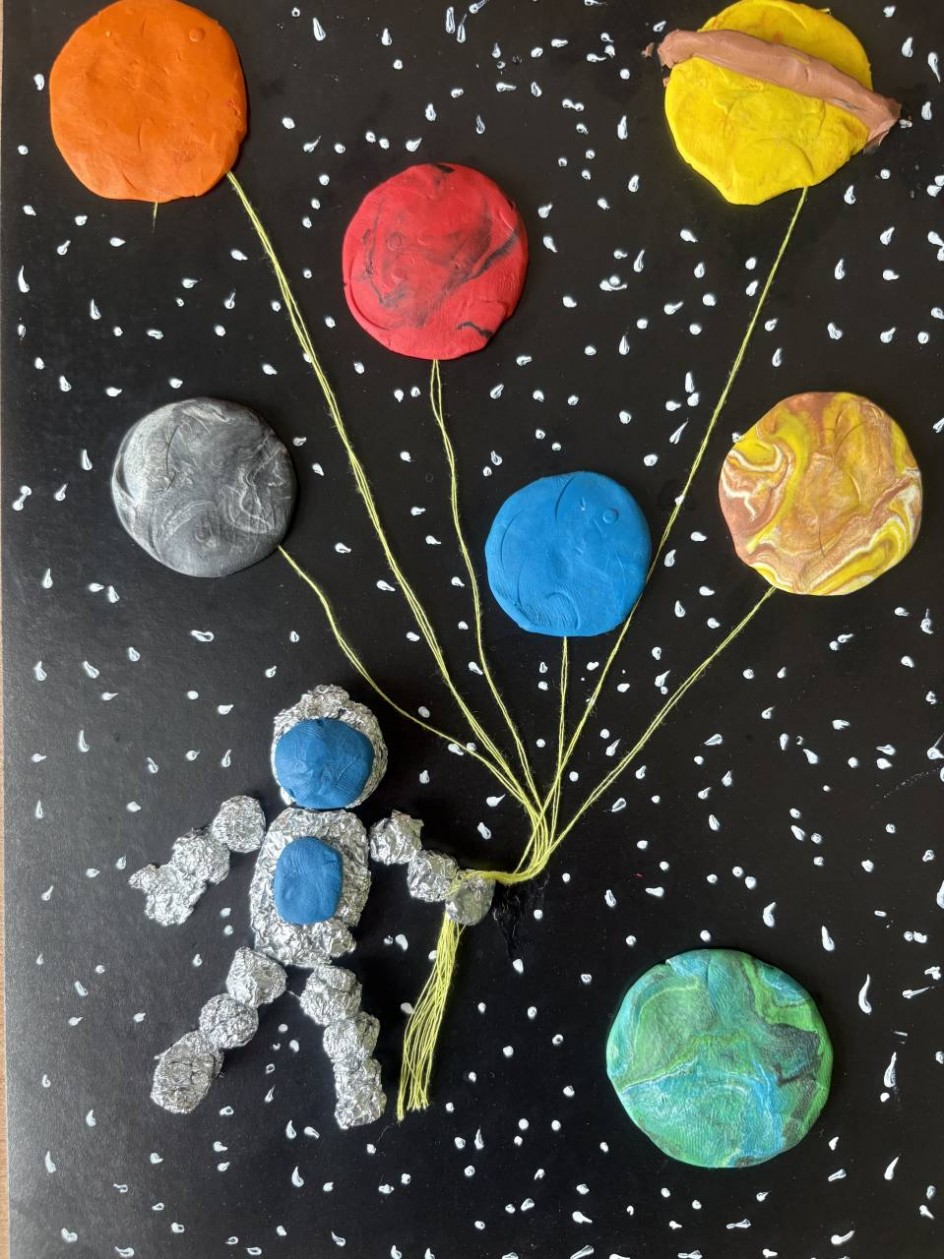 В открытом космосе