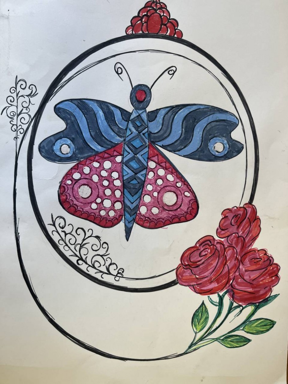 Первые бабочки.