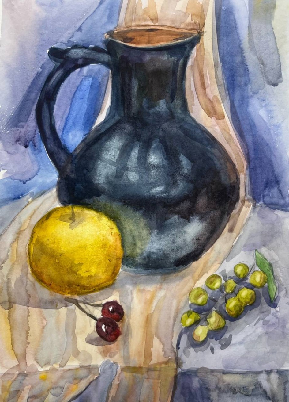 "Натюрморт с виноградом"