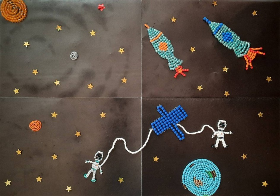 Космонавты на орбите