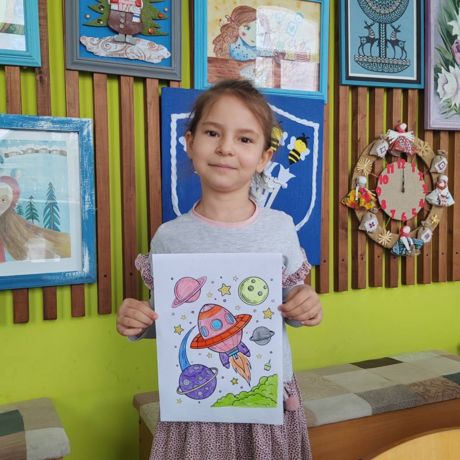 Космос глазами детей