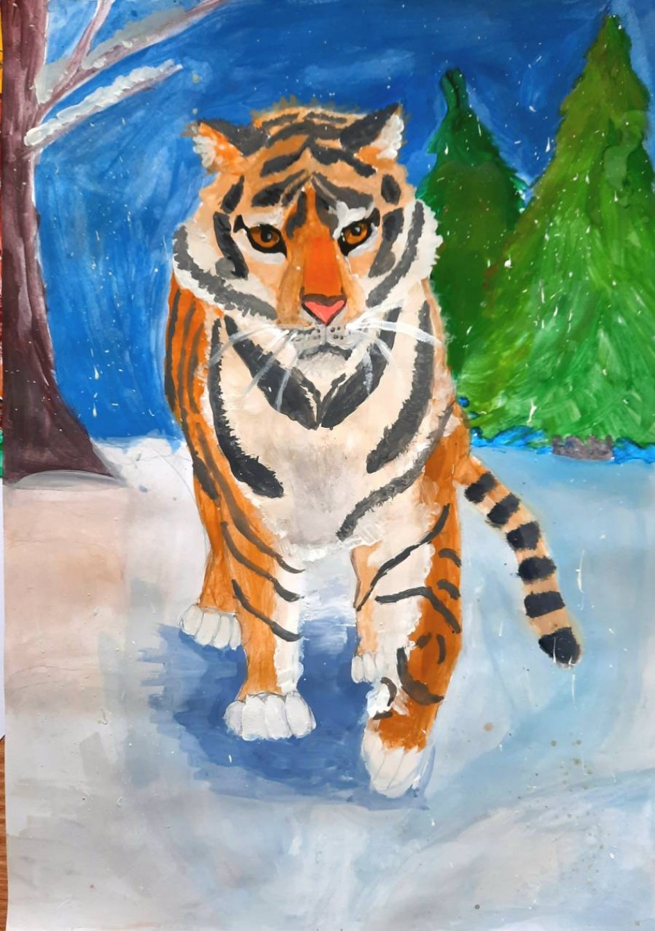 Полосатый хищник