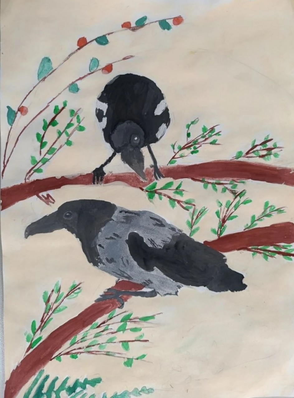 Весенние птицы