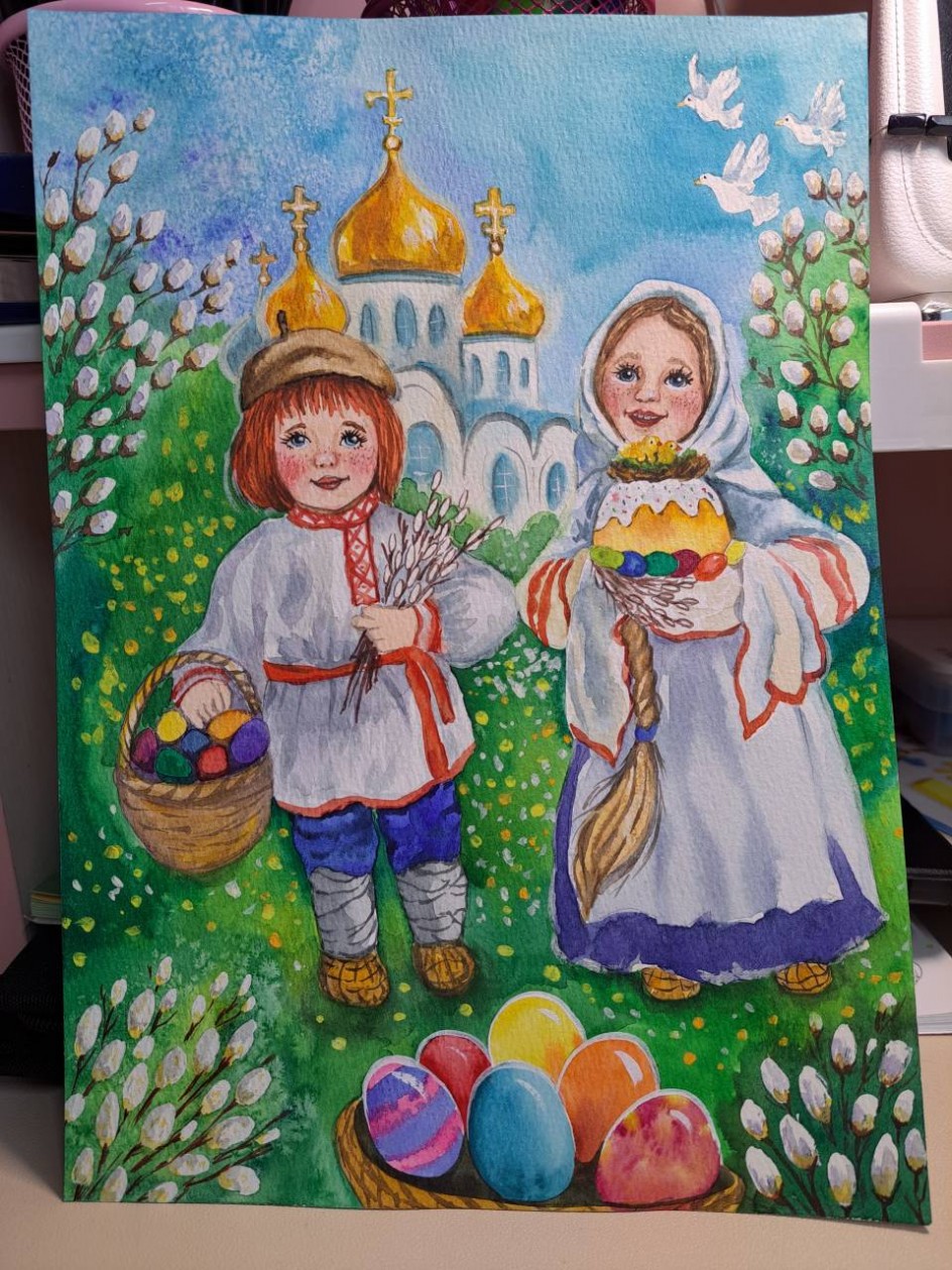 Дари радость на пасху