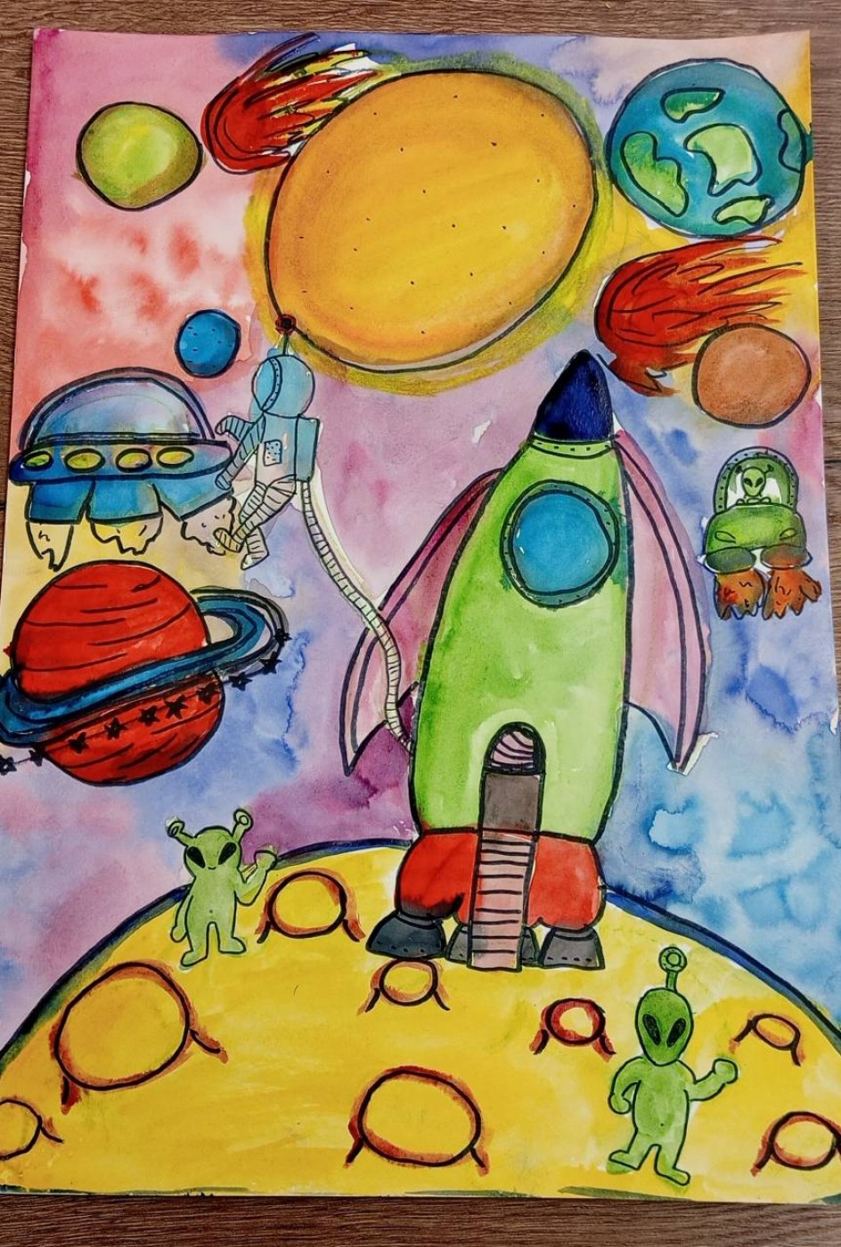 Разноцветный космос