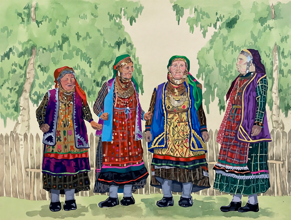 «Женский удмуртский костюм — символ традиций»