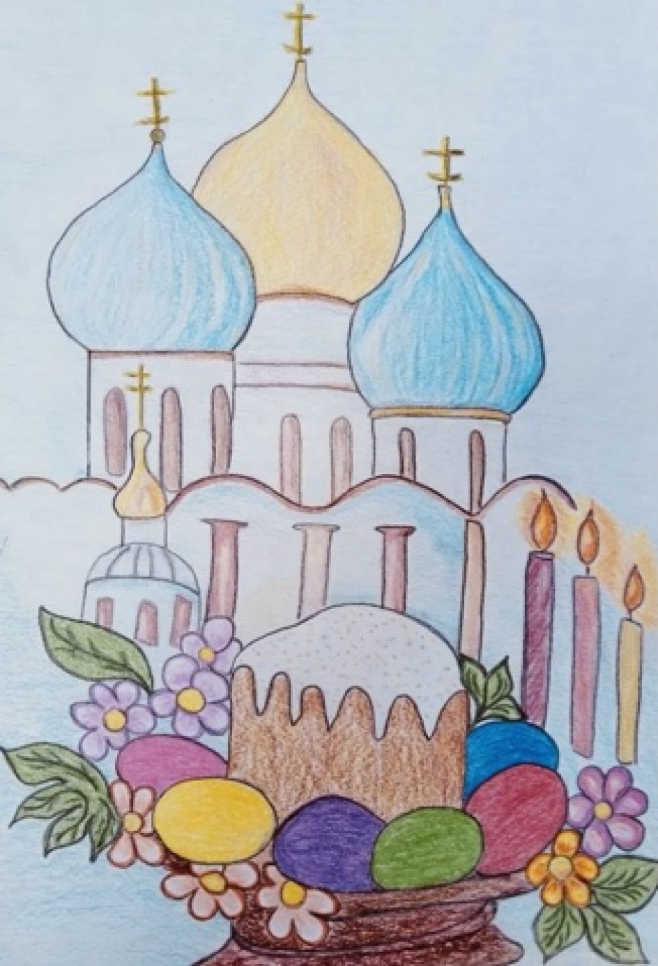 Пасхальное яйцо из пластилина