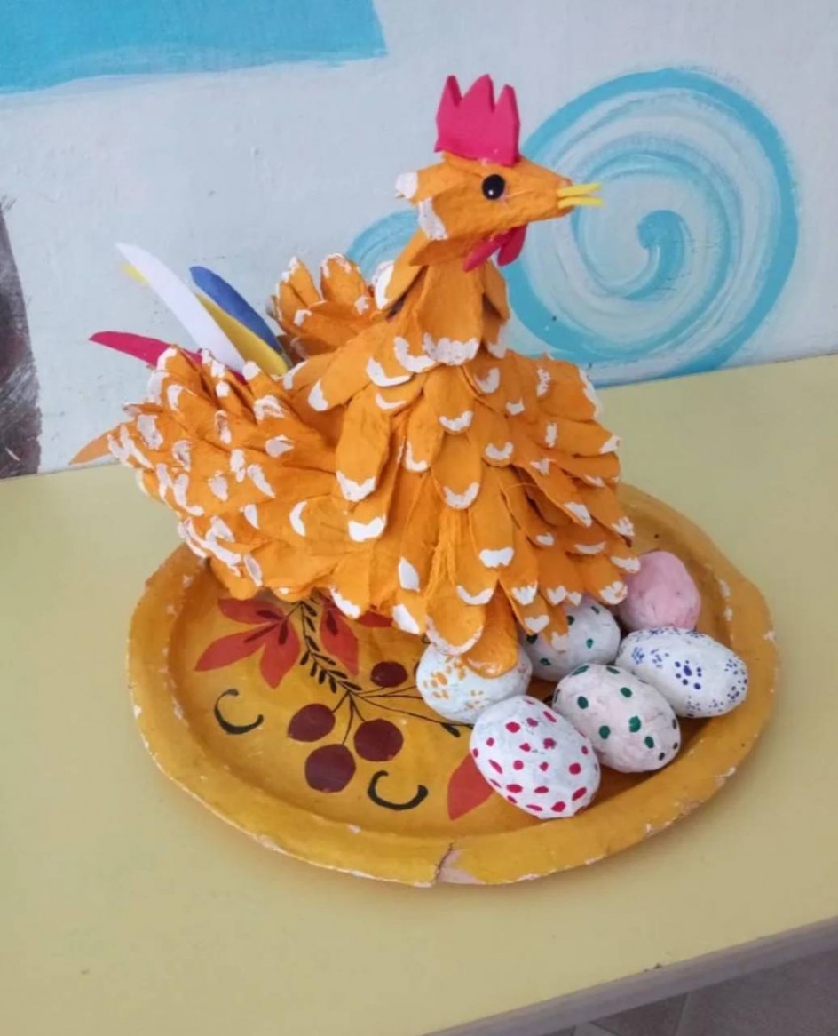 курочка хохлатка