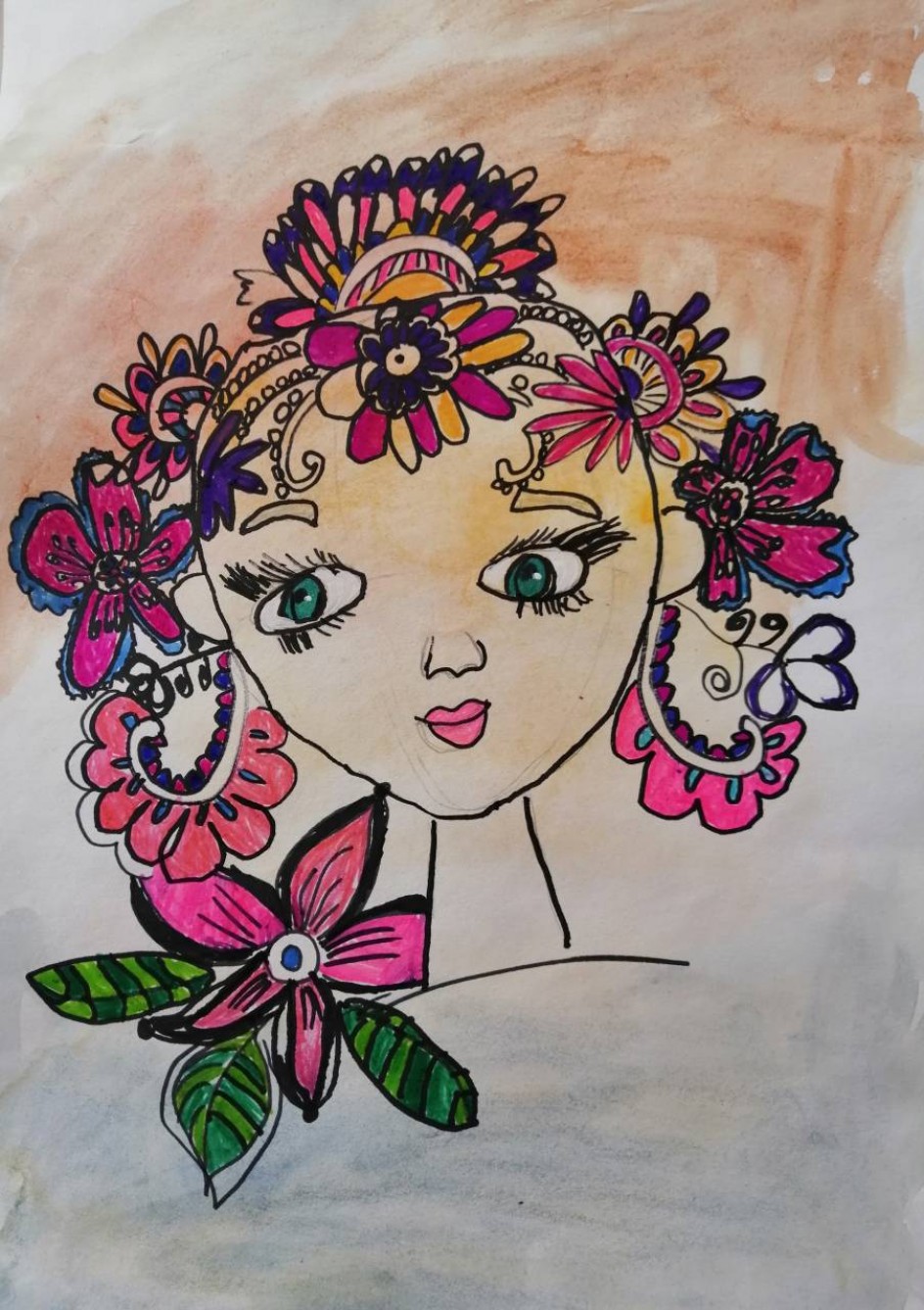 Добрая волшебница, С солнышком играла, и  из сказки чудный мир для других создала!