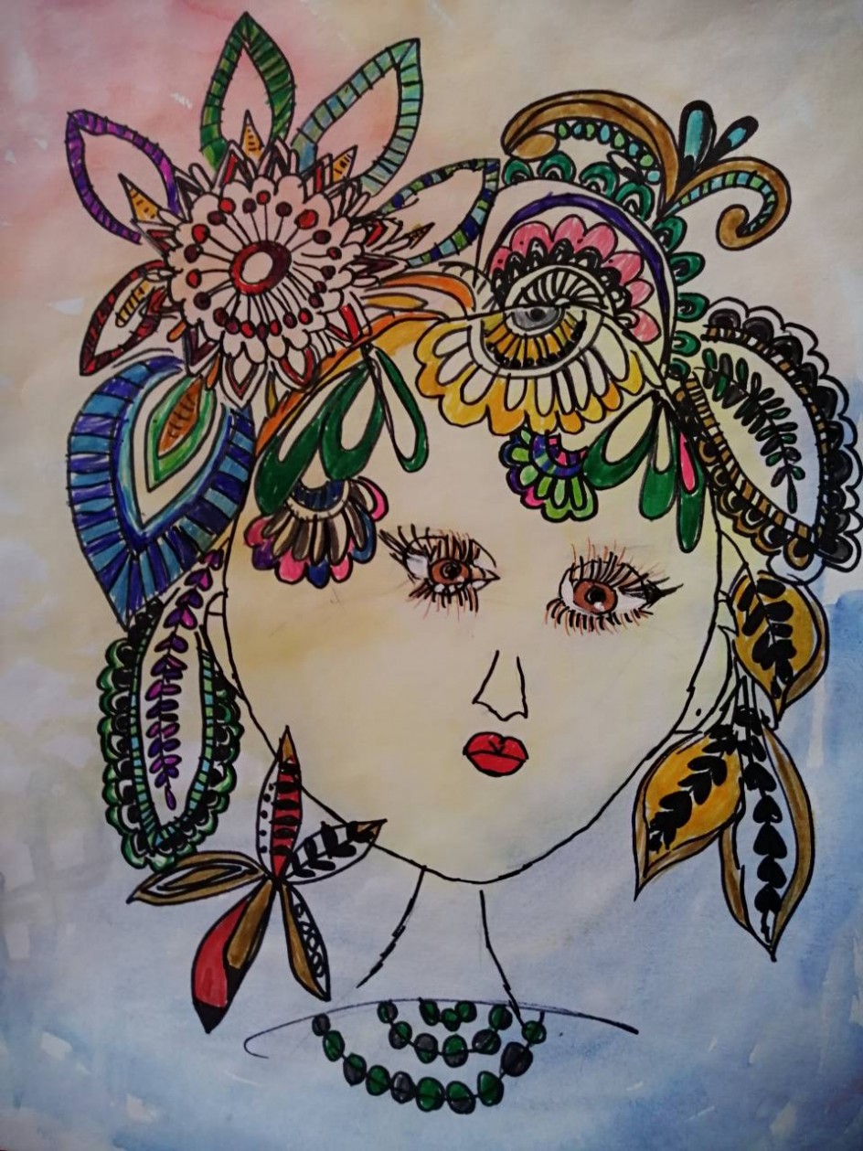 Добрая волшебница пишущая сказки,