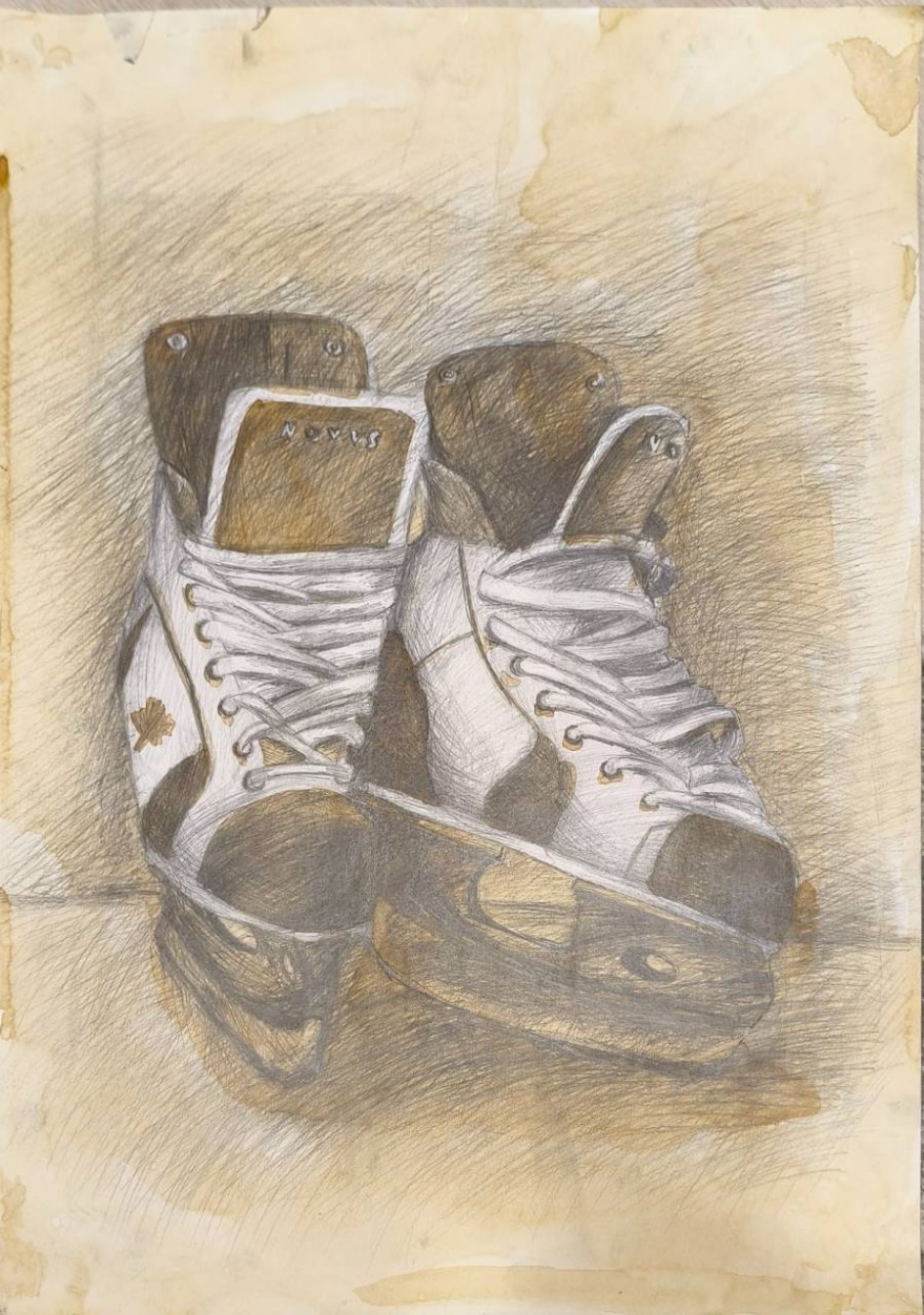 Натюрморт "Коньки"
