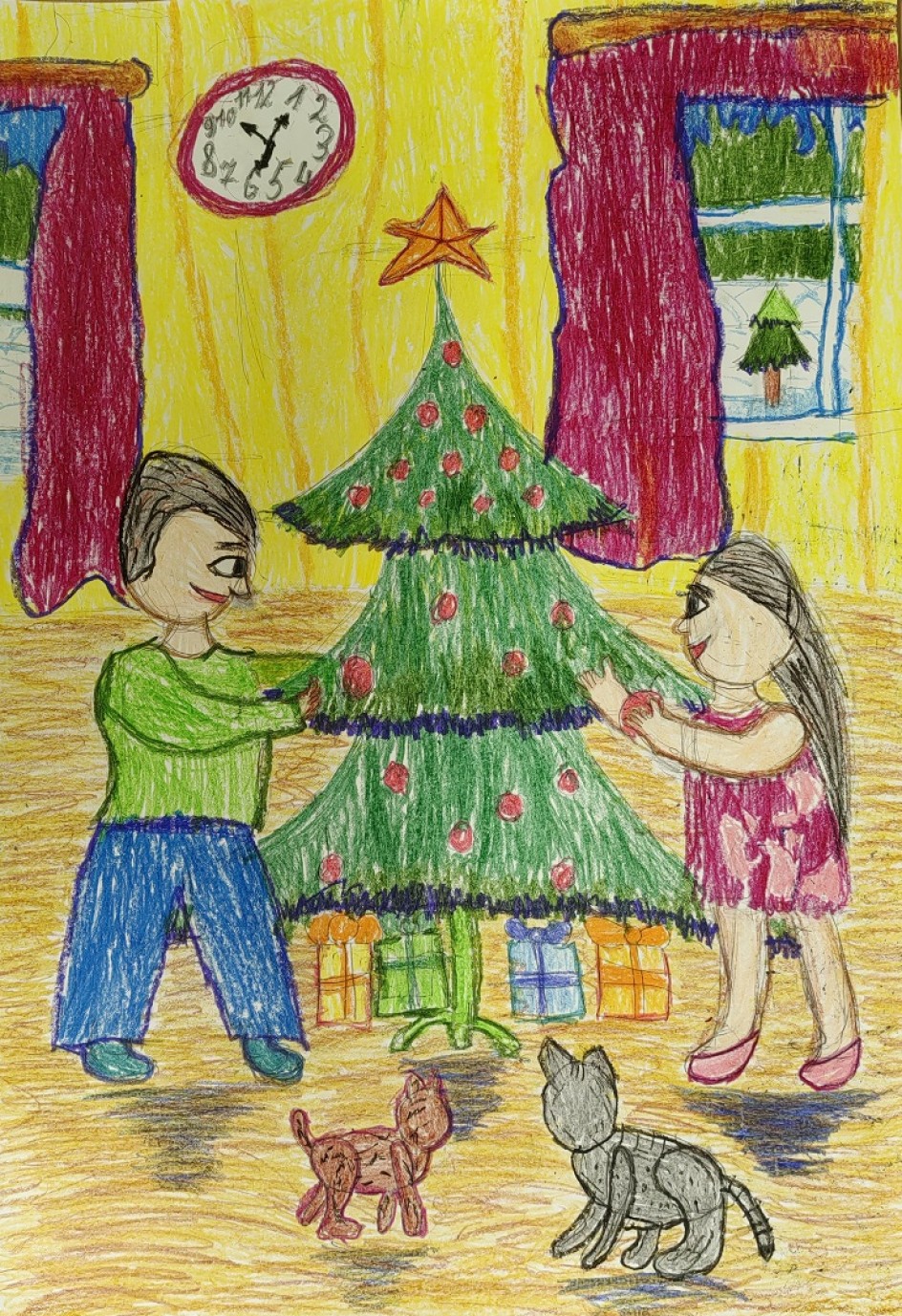 Семейный праздник "Новый год"