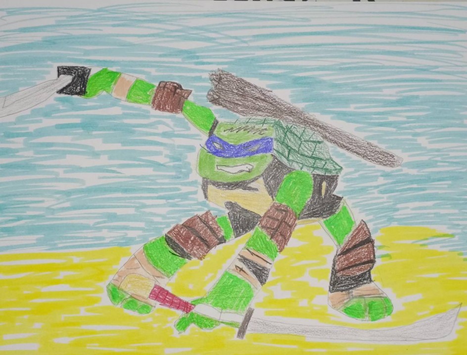 Черепашка ниндзя.