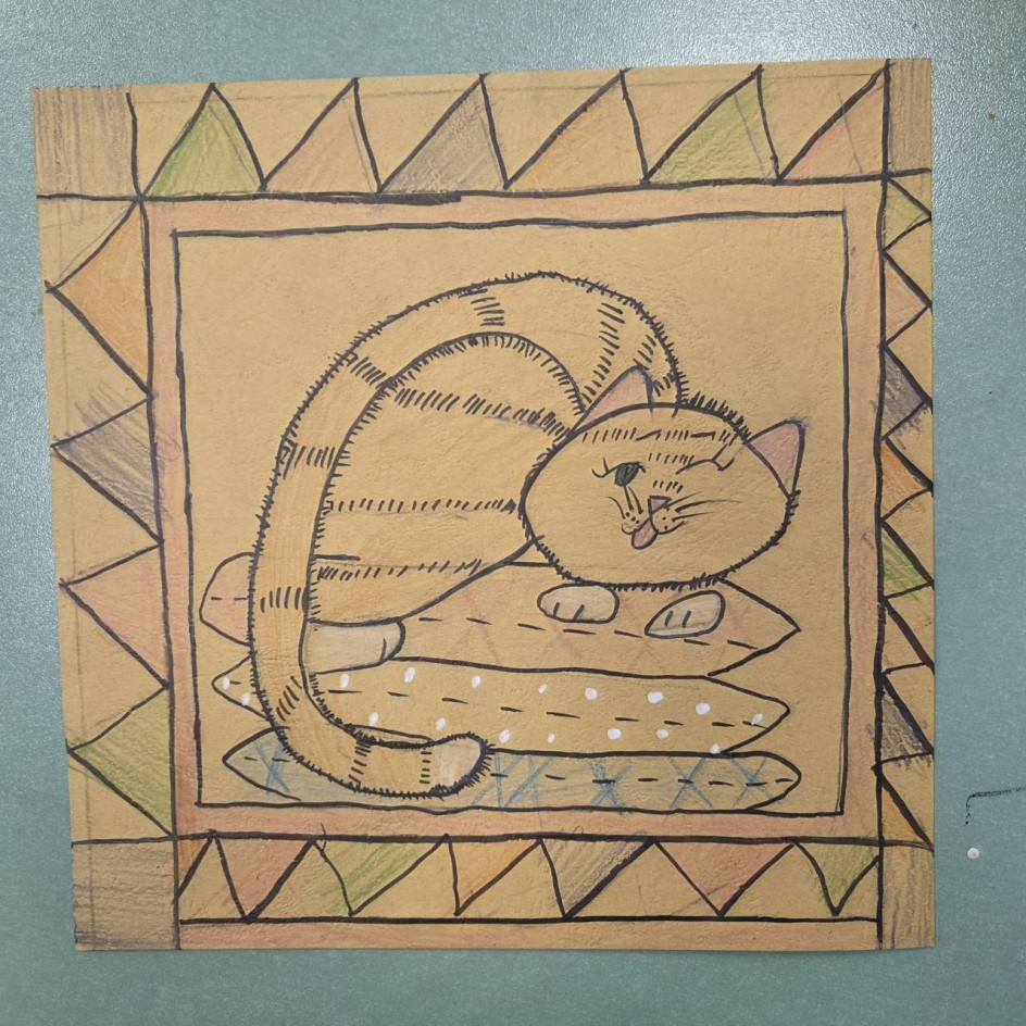 "Кот спит,а мышей ловит..."