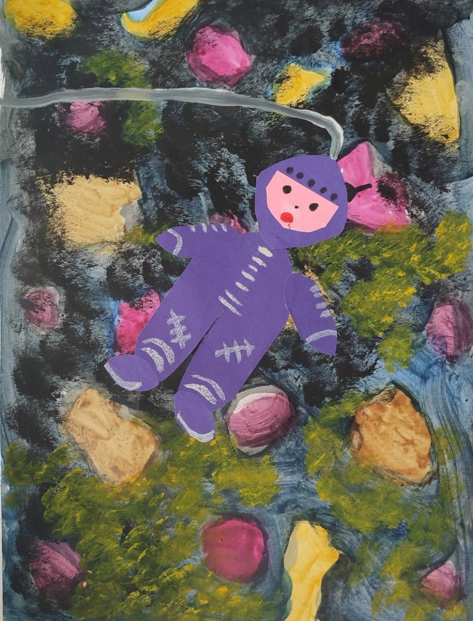 "В открытом космосе"