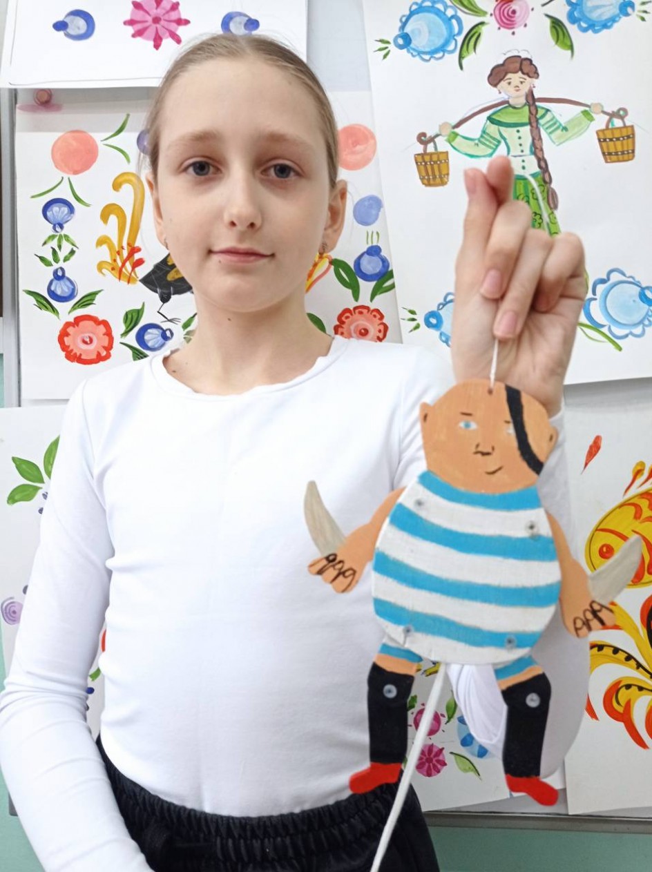 Пират. Кукла- дергунчик