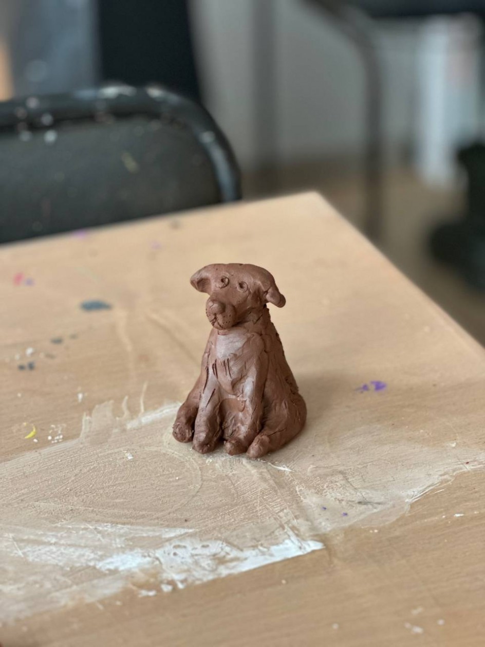 Веселая собачка