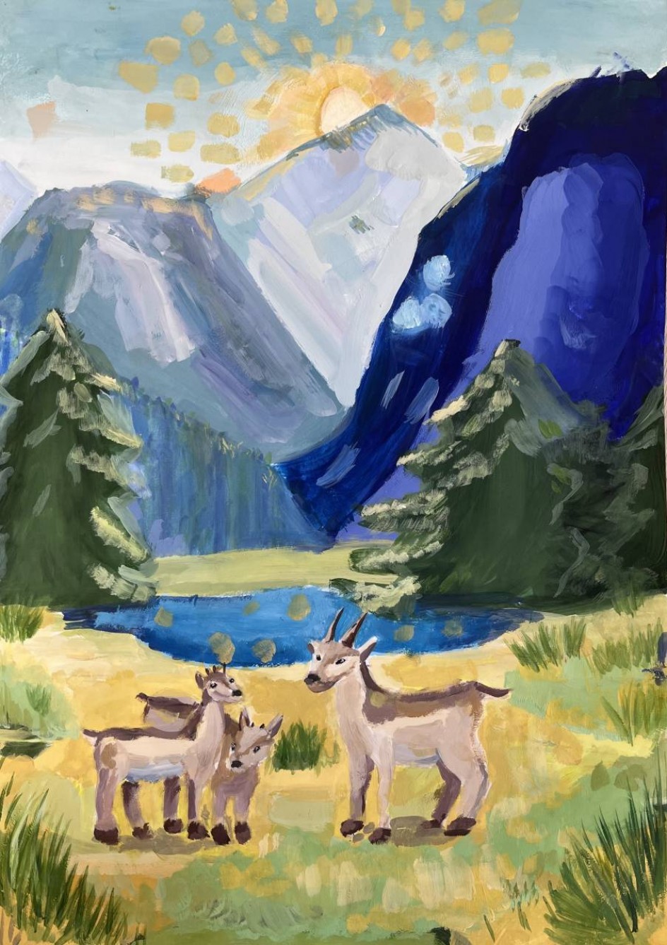 Козлики в горах