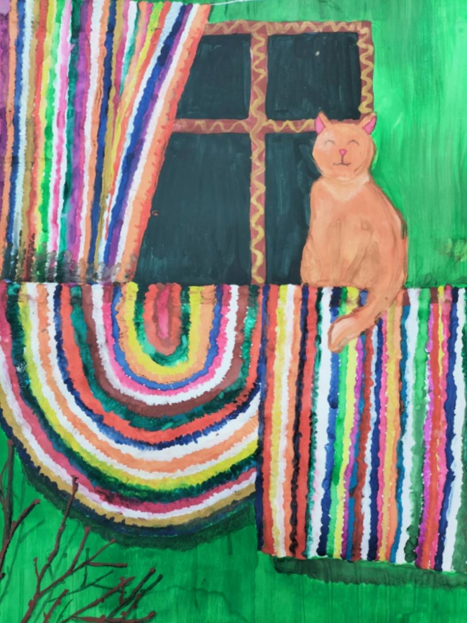 "У бабушки весной"