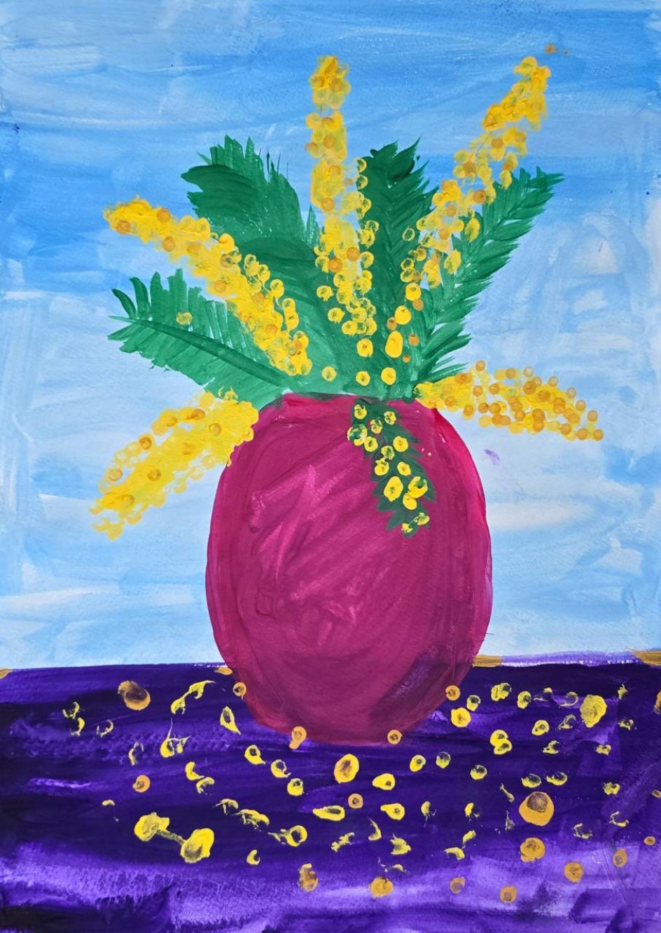 Букет Мимозы