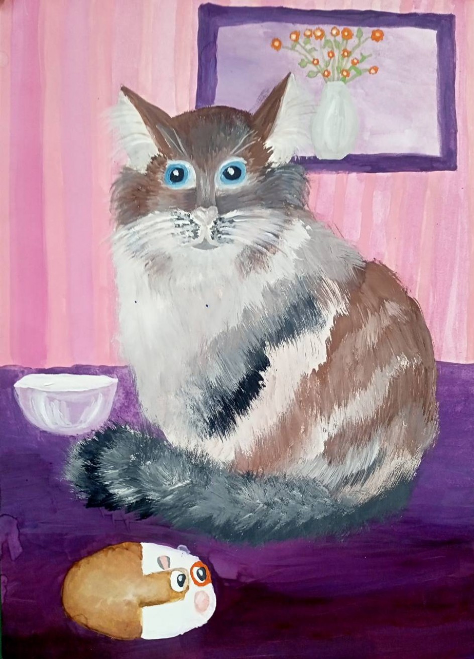 Моя любимая кошка