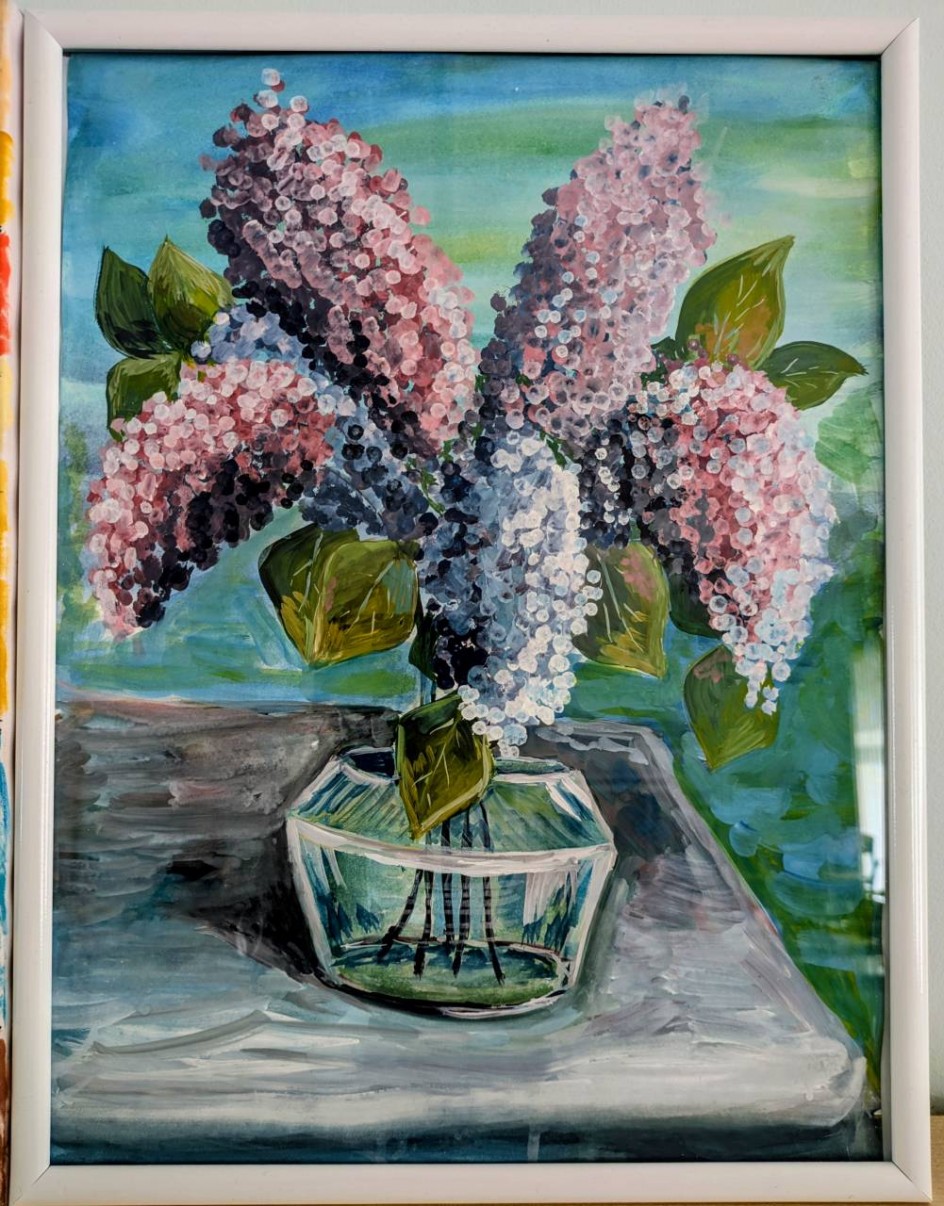 "Сирень в начале мая"