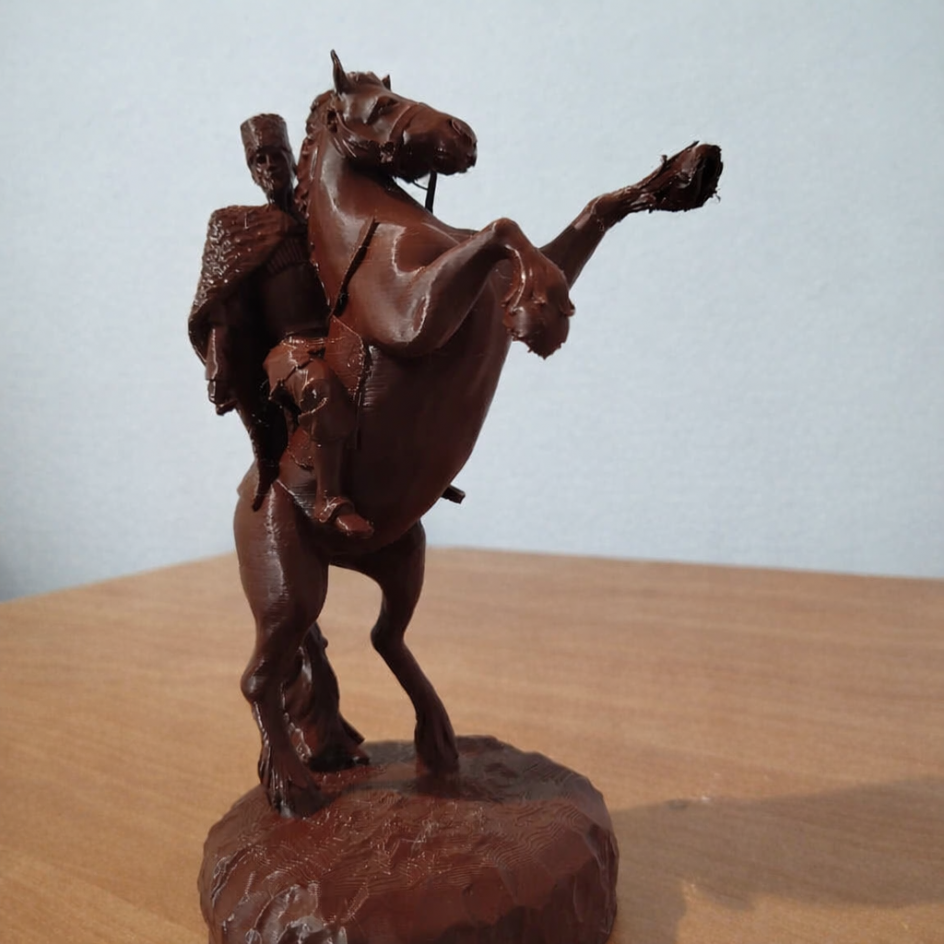 "Казак на коне"