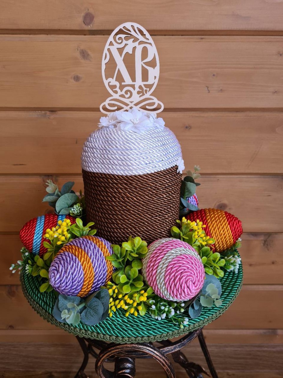 Плетеная пасха