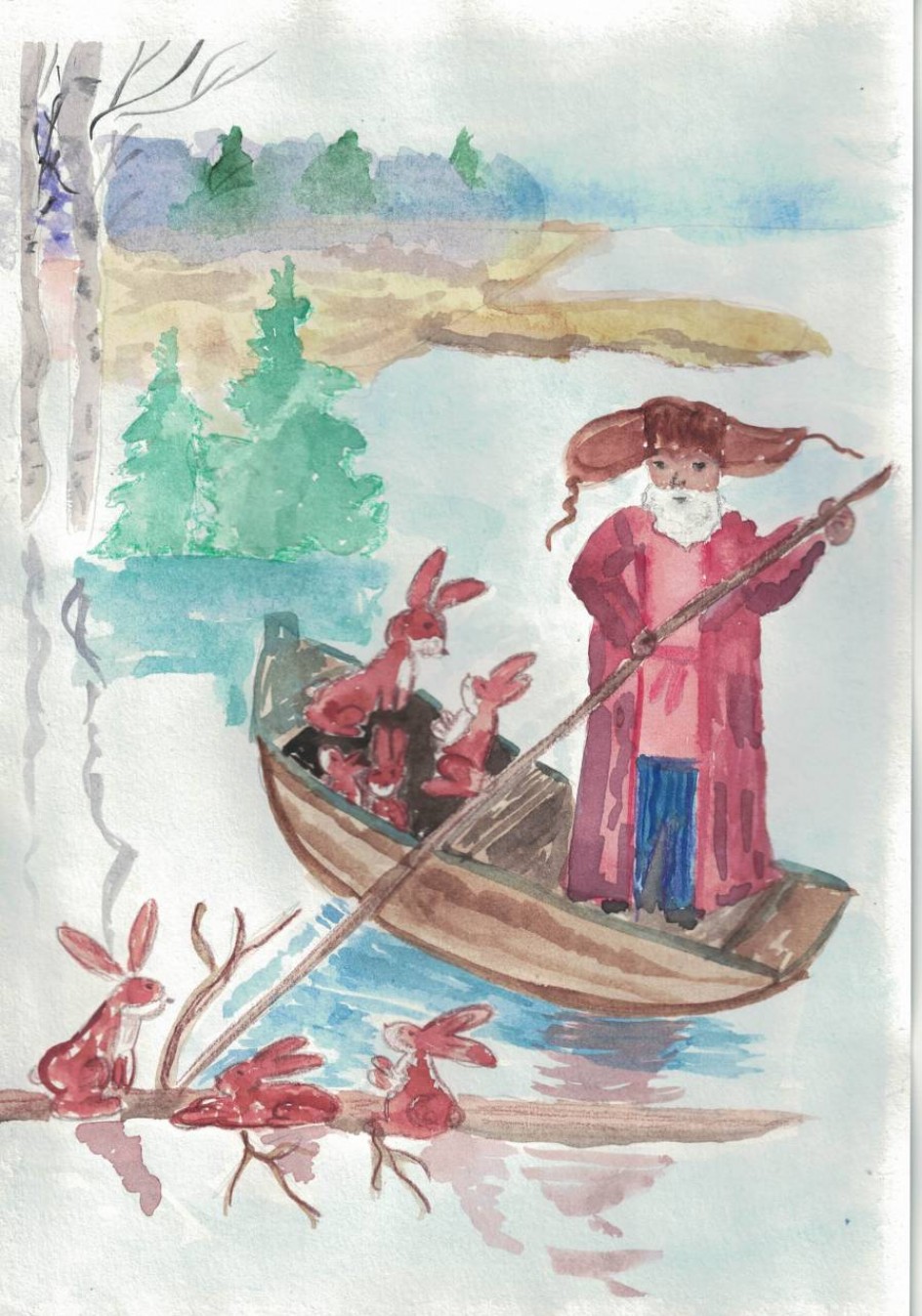 "Дедушка Мазай и зайцы"