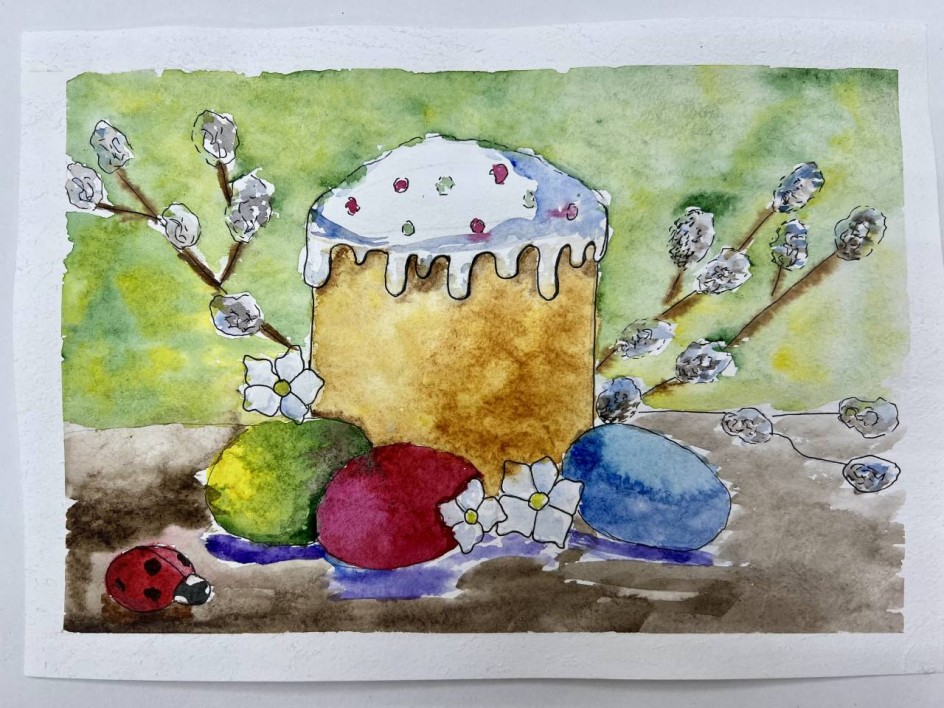 Пасхальный кулич