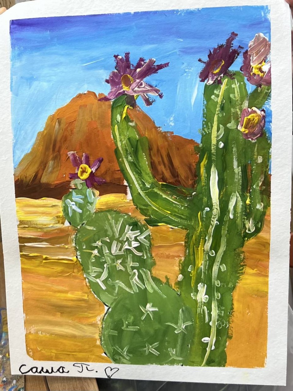 Пустыня кактусов