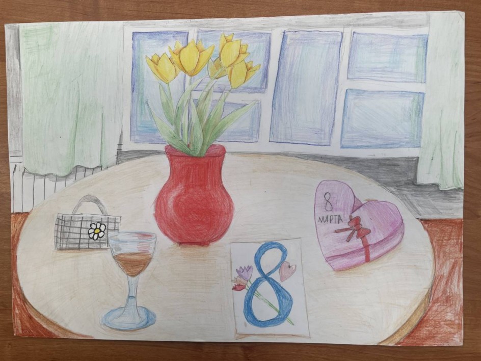 Ждём маму с работы...