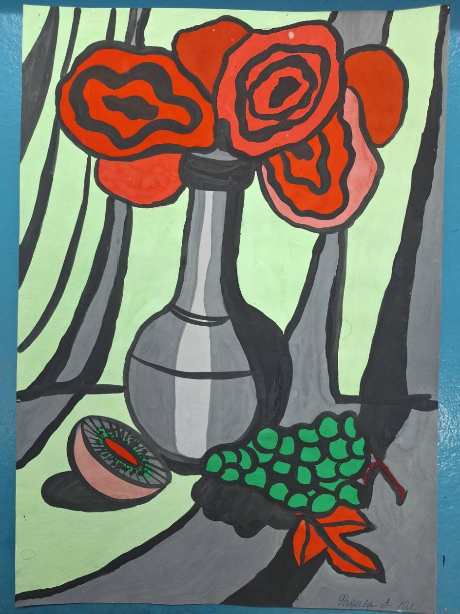 Натюрморт с цветами