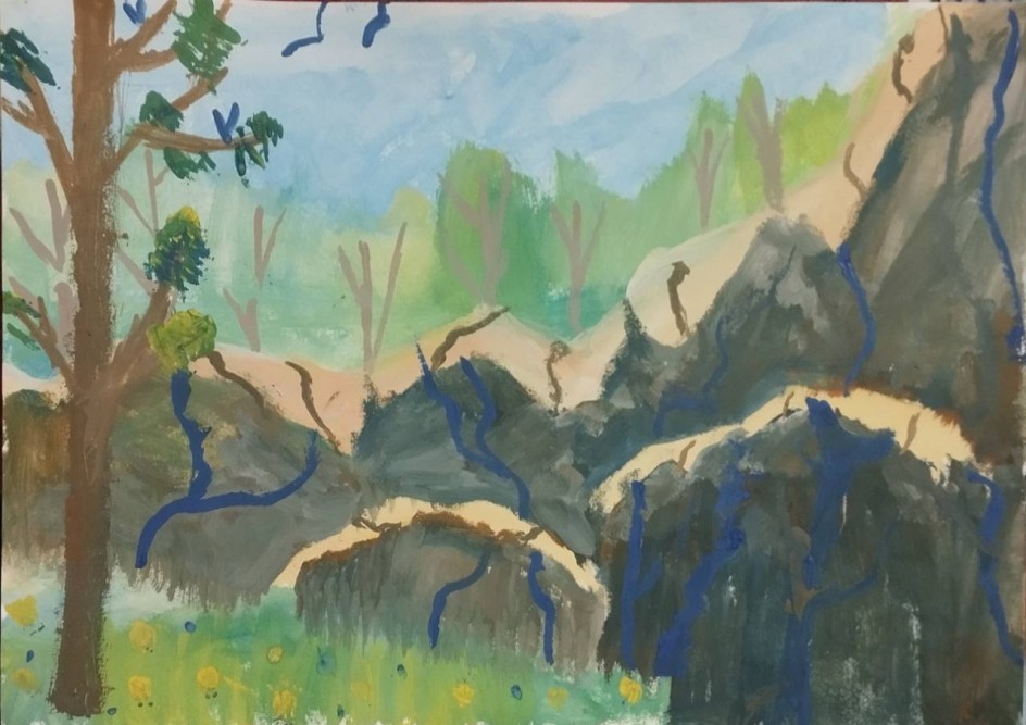 "Скалистыес камни"