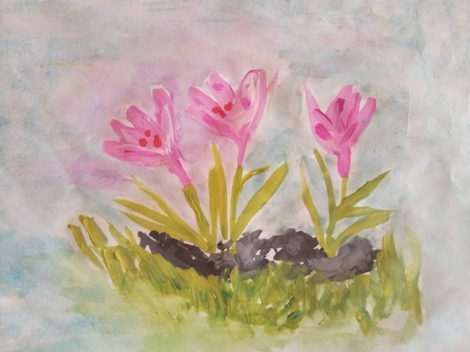 Крокусы для мамы