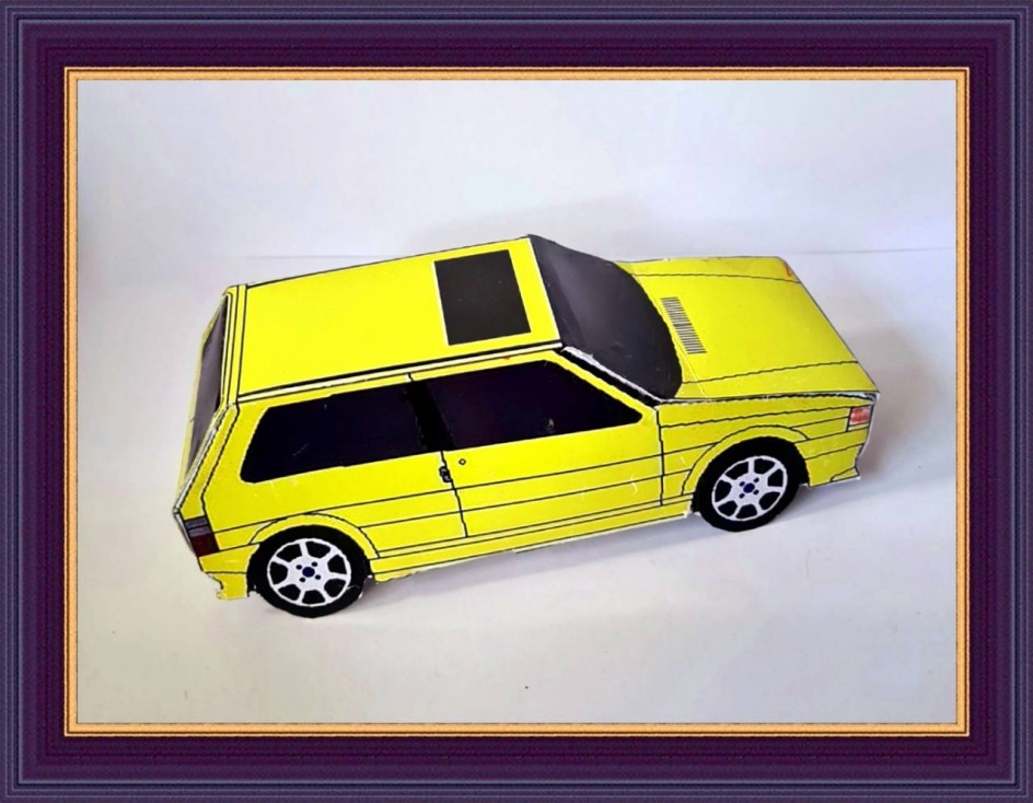 Модель Fiat Uno Turbo