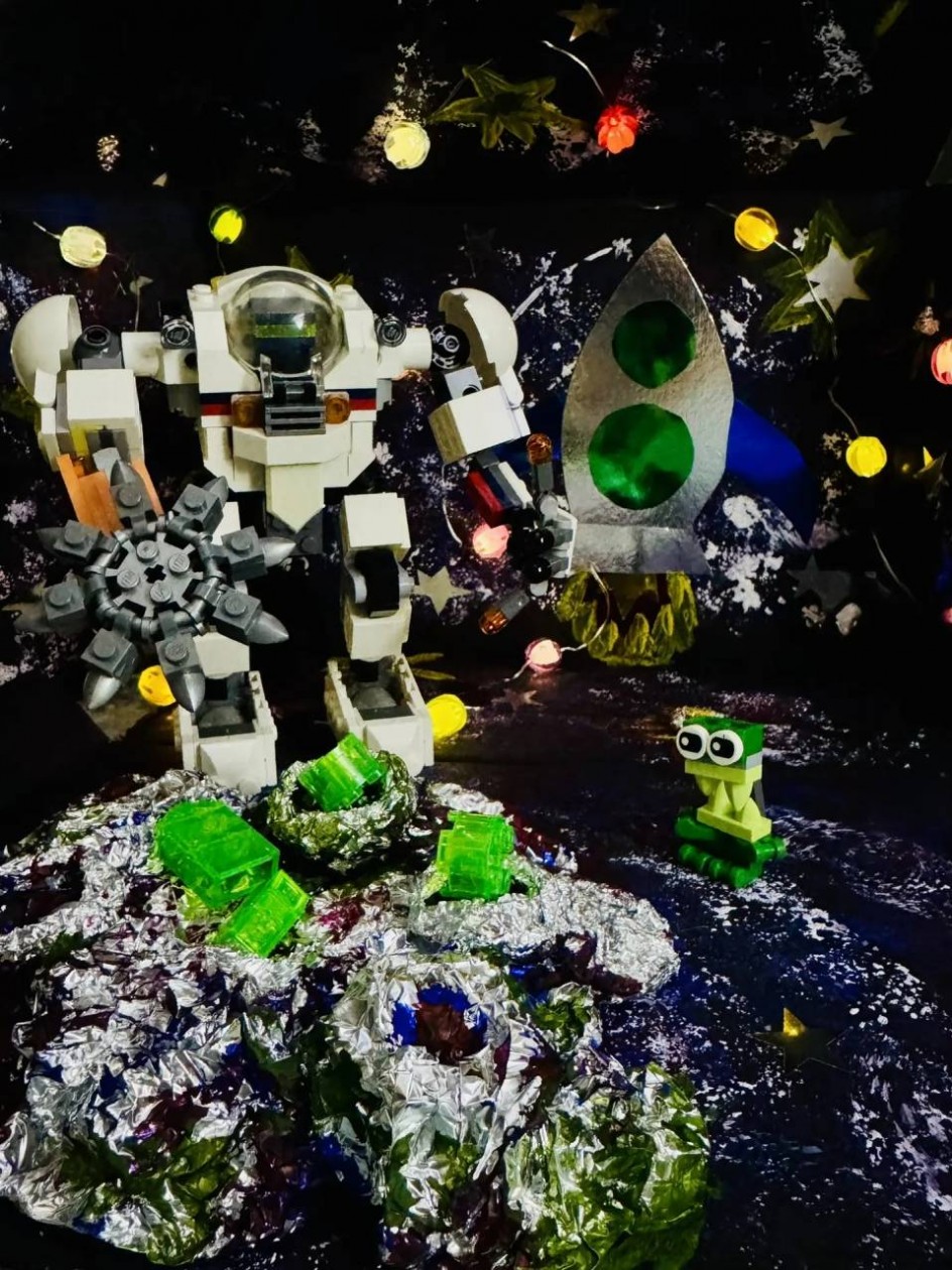 Добыча кристаллов в открытом космосе