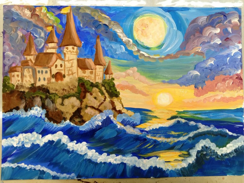 Замок у моря