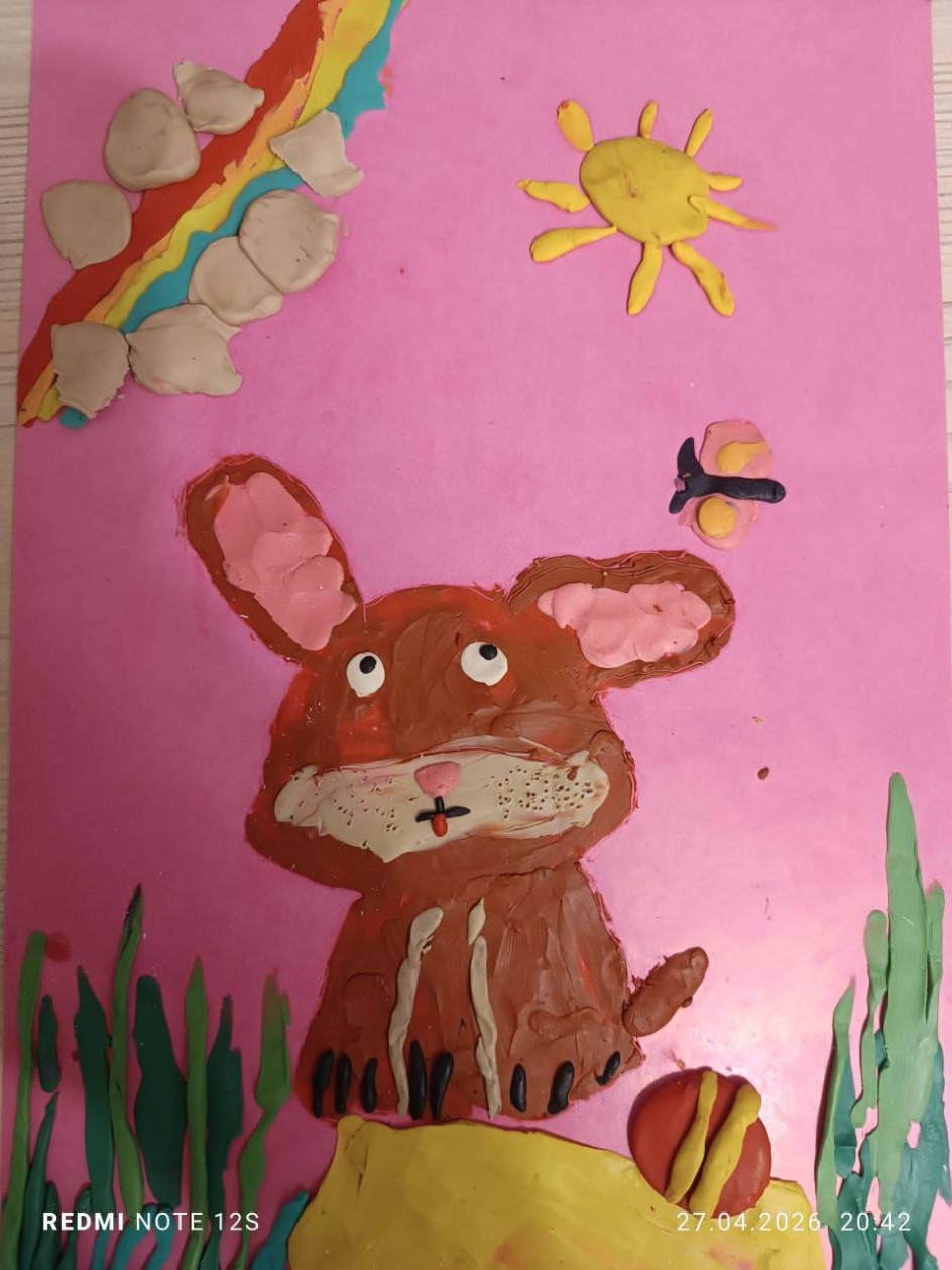 Любознательный щенок