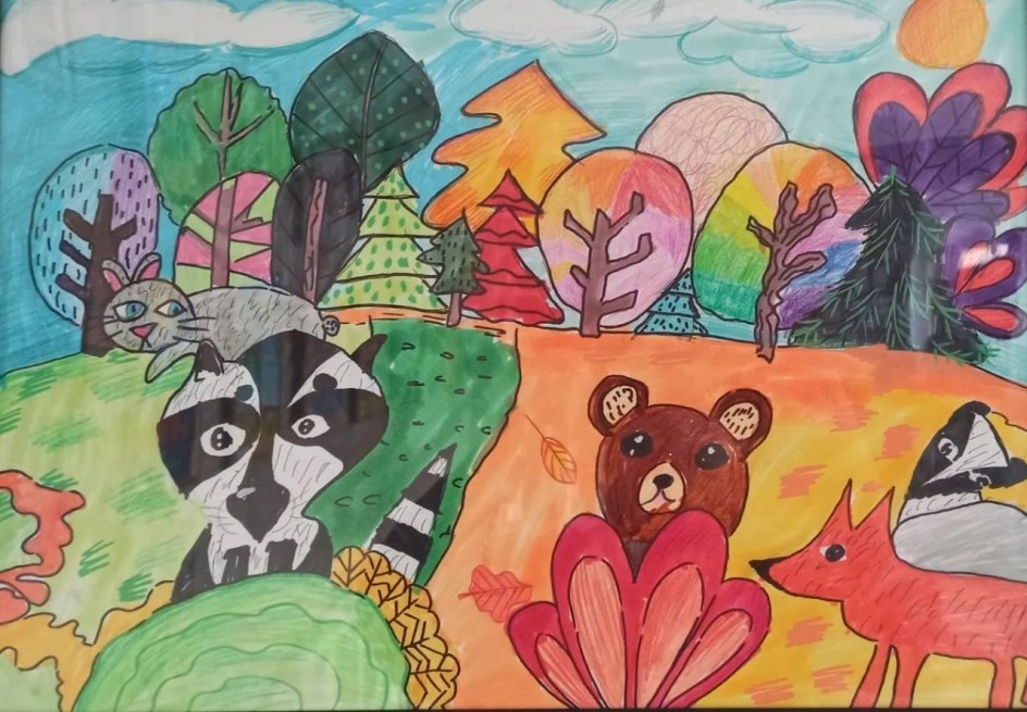 Звери в лесу