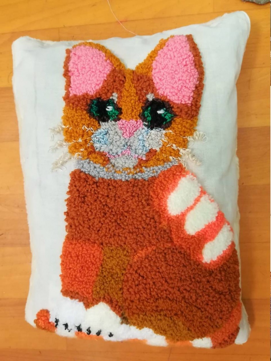 Подушка "Котик"